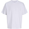 Jack & Jones Junior White Jjebarron Tee Ss O-Neck Noos Jnr