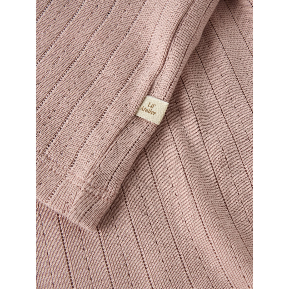 Lil'Atelier Misty Rose Nmfrachel Ss Slim Top Lil Noos