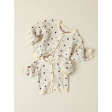 Lil'Atelier Turtledove Red Heart Nbfsaran Ls Knit Card Heart Lil
