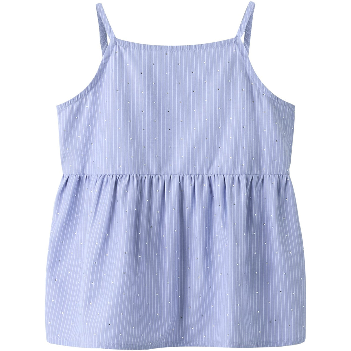 Name It Purple Impression Rainstone Nkffloritta Strap Top