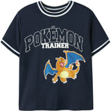 Name It Navy Blazer Nkmmoris Pokemon Nreg Poly Ss Top Sky