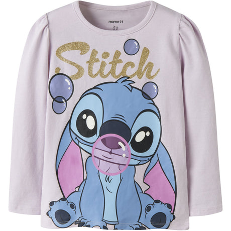 Name It Lavender Fog Nmffufu Stitch Ls Top Box Wdi