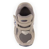 New Balance Grey New Balance 2002 Kids Hook & Loop