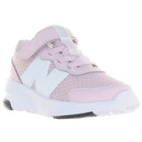 New Balance Rose Sugar New Balance FreshFoam 578 Kids Bungee Lace With Top Strap