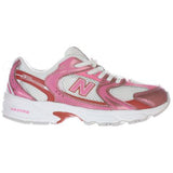 New Balance Pink Satin New Balance 530 Kids Bungee Lace