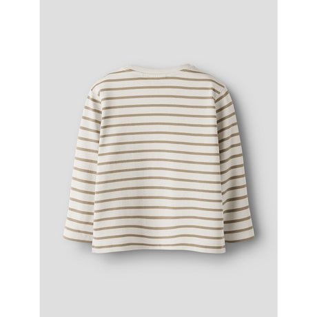 Lil'Atelier Turtledove Sepia Tint Nmmlimia Ls Loose Top Lil Noos