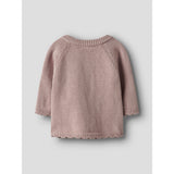 Lil'Atelier Misty Rose Nbflaguna Ls Wrap Knit Lil Noos