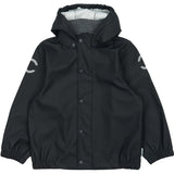 Mikk-Line Dark Navy Pu Rain Set W. Susp.