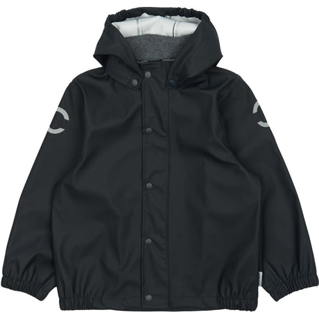 Mikk-Line Dark Navy Pu Rain Set W. Susp.