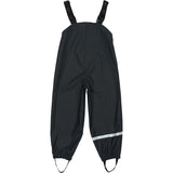 Mikk-Line Dark Navy Pu Rain Set W. Susp.