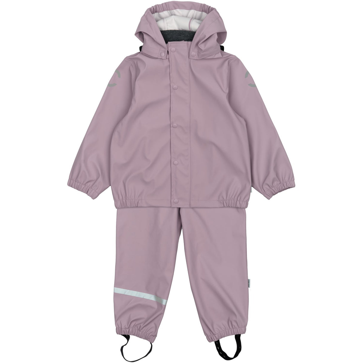 Mikk-Line Nirvana Pu Rain Set W. Susp.