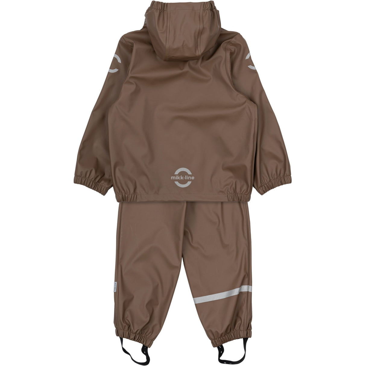 Mikk-Line Chocolate Chip Pu Rain Set W/O Susp.