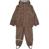 Mikk-Line Chocolate Chip Pu Rain Set W/O Susp.