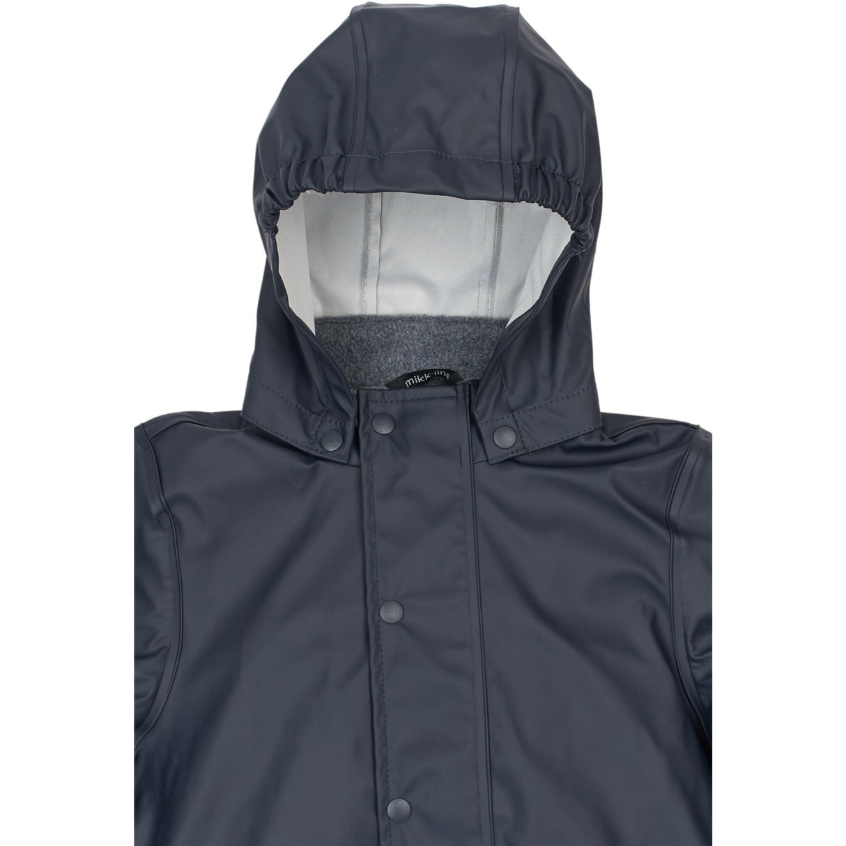 Mikk-Line Dark Navy Pu Rain Set W/O Susp.