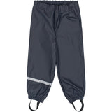 Mikk-Line Dark Navy Pu Rain Set W/O Susp.