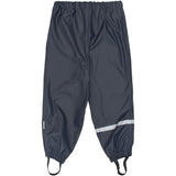 Mikk-Line Dark Navy Pu Rain Set W/O Susp.