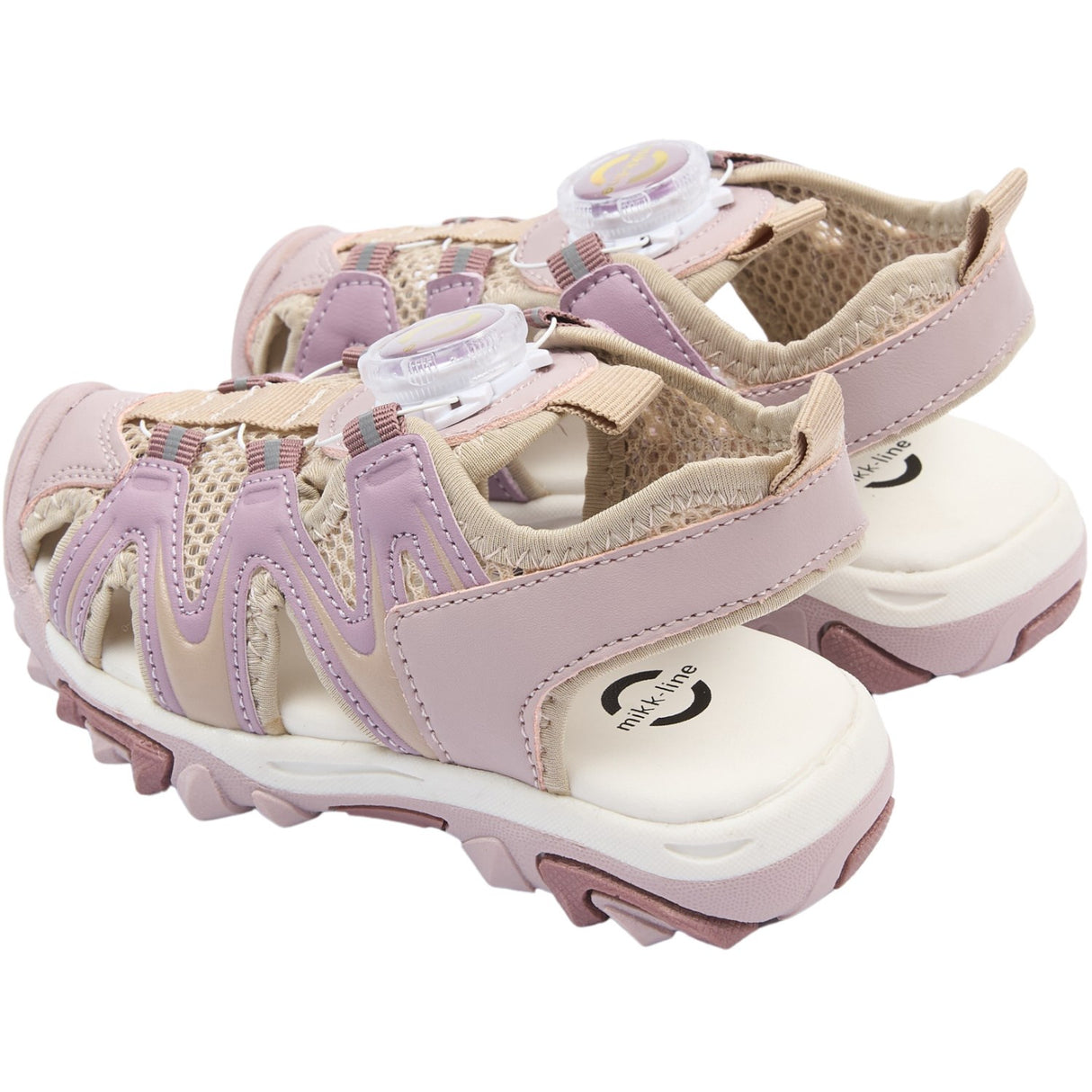 Mikk-Line Mauve Shadows Sandal With Mesh