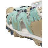 Mikk-Line Stone Blue Sandal With Mesh