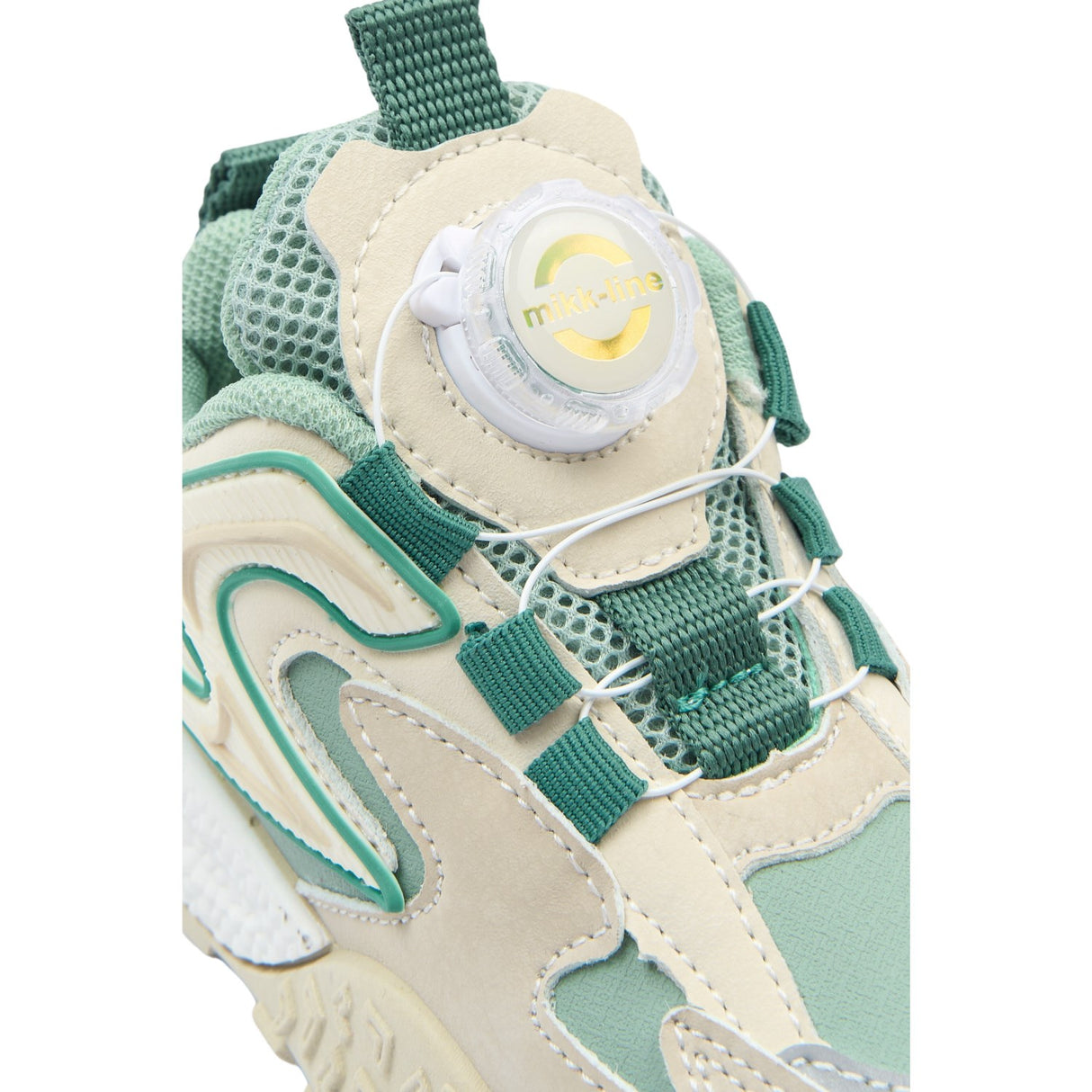 Mikk-Line Green Milieu Sneakers With Spin