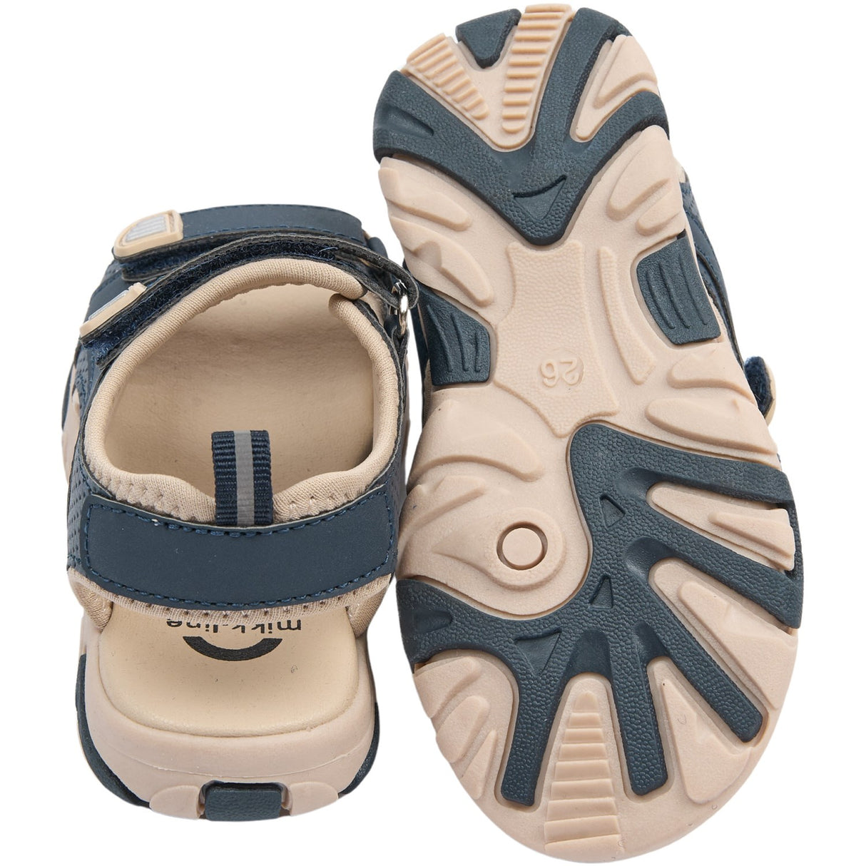 Mikk-Line Blue Nights Sandal With Velcro