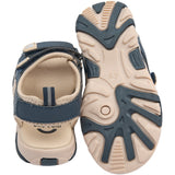 Mikk-Line Blue Nights Sandal With Velcro