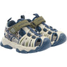 Mikk-Line Blue Nights Sandal Mesh With Velcro