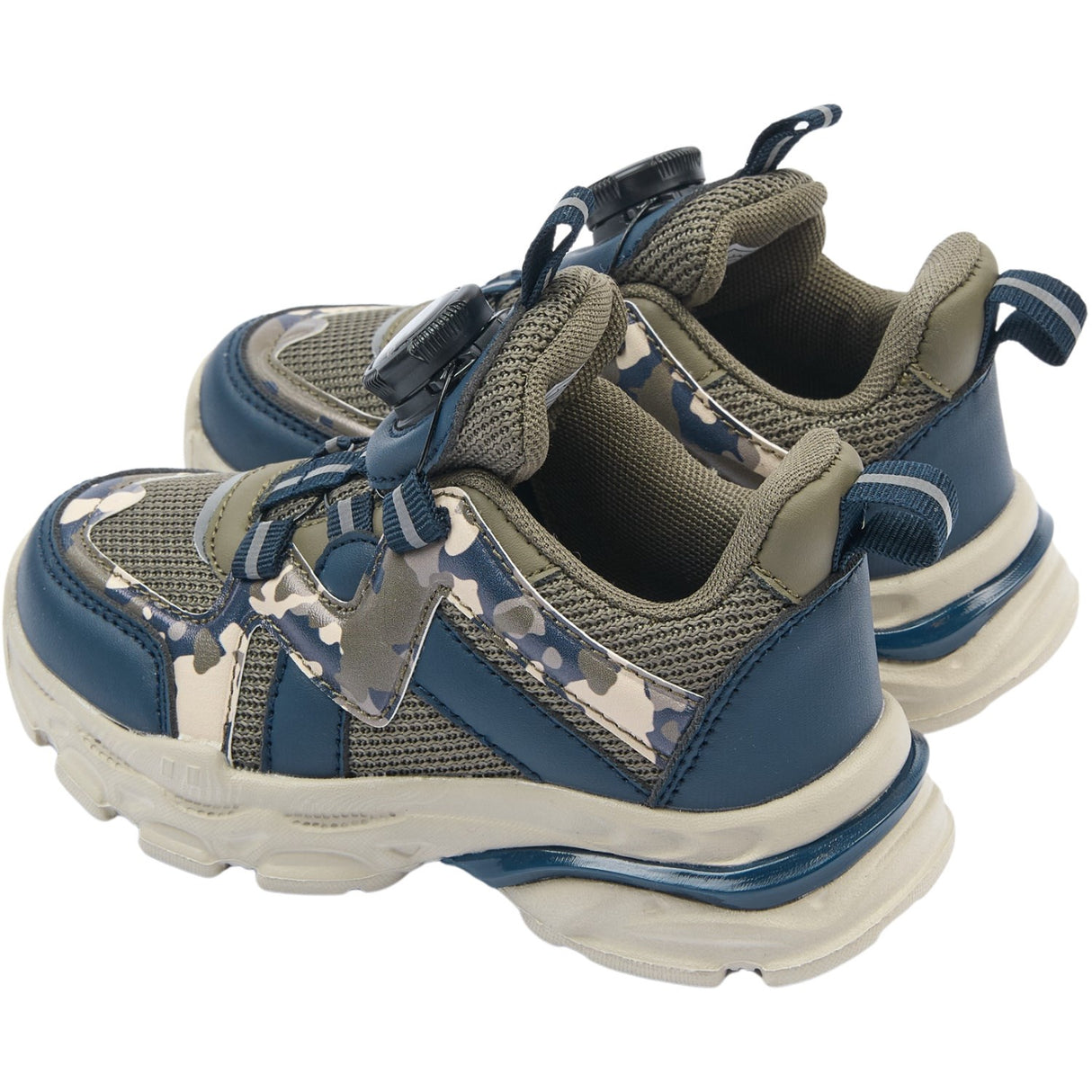 Mikk-Line Dusty Olive Sneakers With Spin