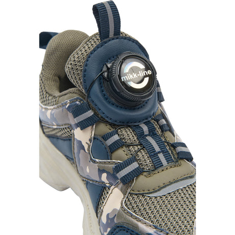 Mikk-Line Dusty Olive Sneakers With Spin