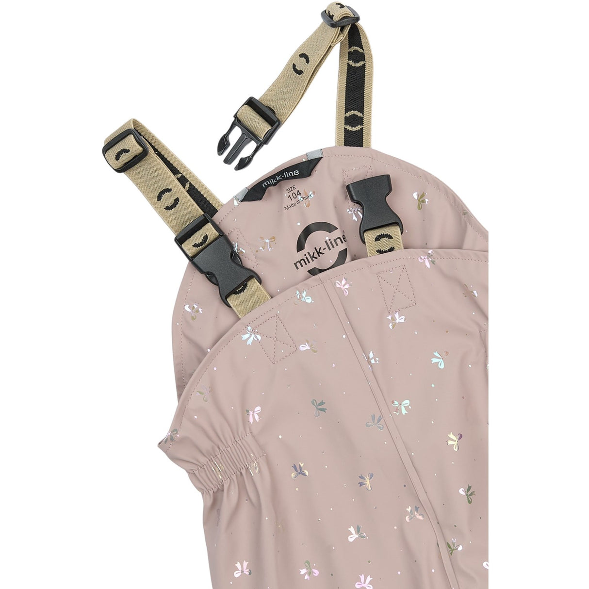 Mikk-Line Bow Foil AOP Pu Glitter Rain Set