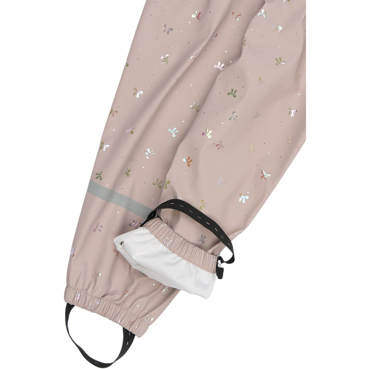 Mikk-Line Bow Foil AOP Pu Glitter Rain Set