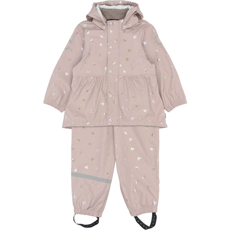 Mikk-Line Bow Foil AOP Pu Glitter Rain Set