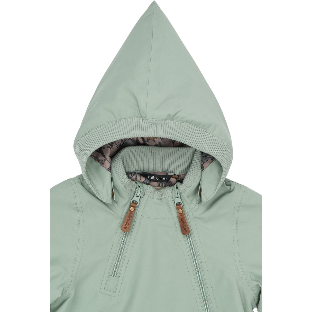 Mikk-Line Green Milieu Polyester Baby Jacket