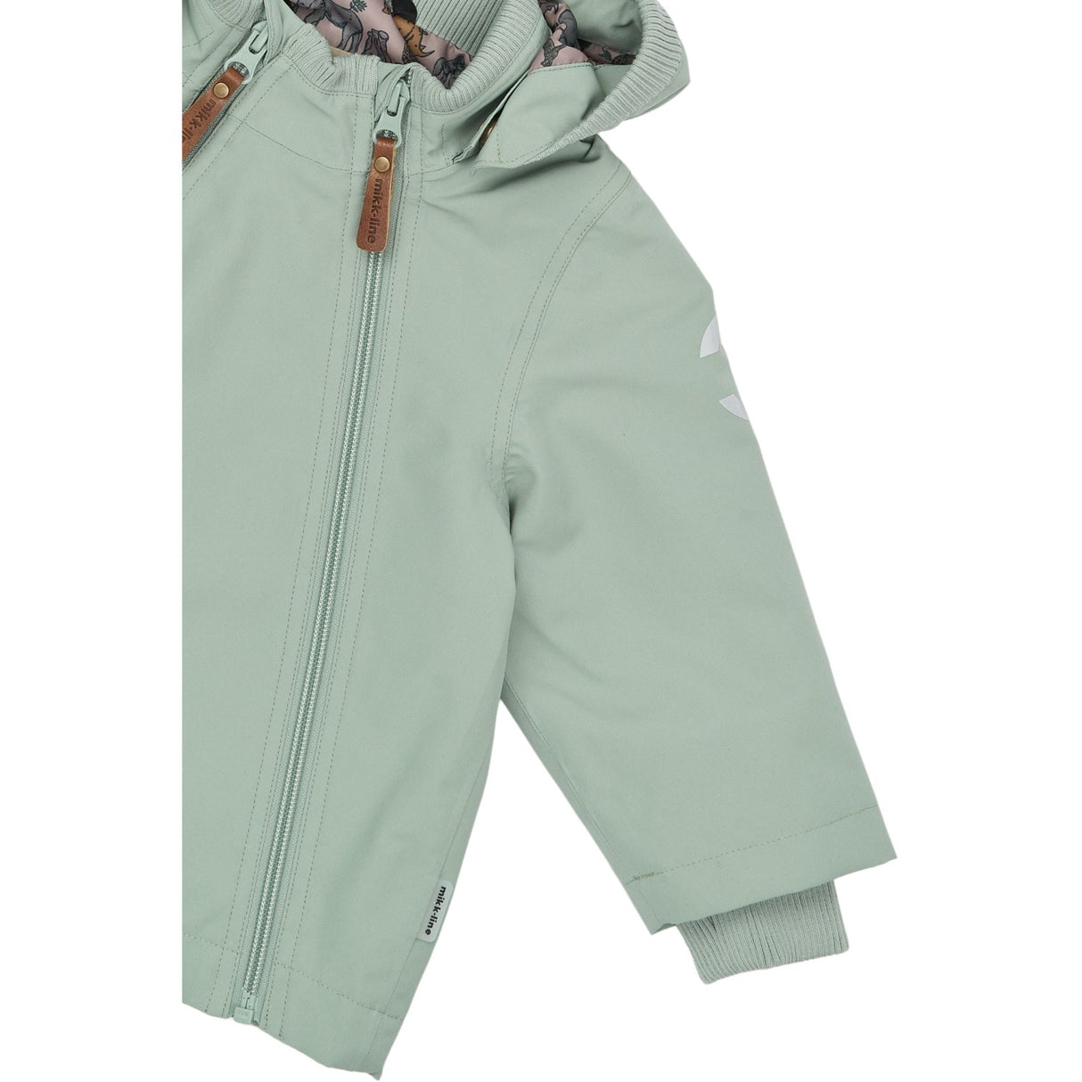 Mikk-Line Green Milieu Polyester Baby Jacket