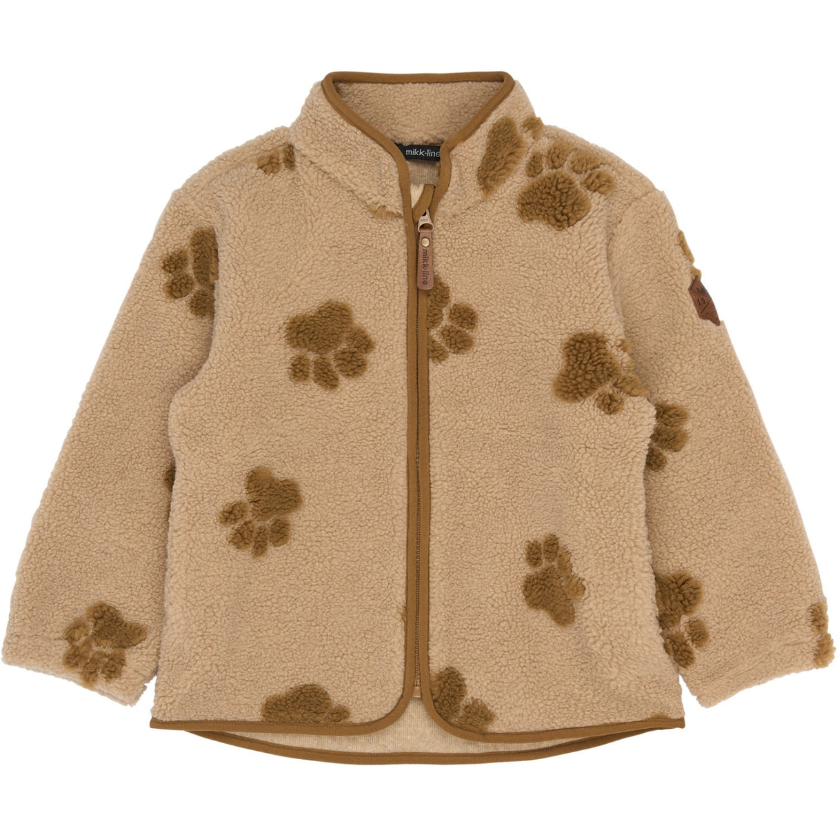 Mikk-Line Paw AOP Teddy Jacket 3D