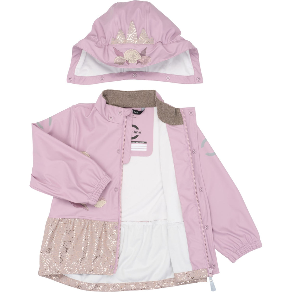 Mikk-Line Mermaid Rain Set Mermaid