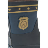Mikk-Line Blue Nights Wellies Police Barefoot