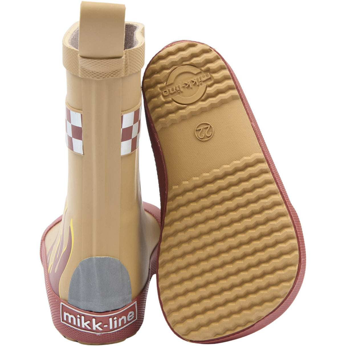 Mikk-Line Kelp Wellies Firefighter Barefoot