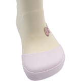 Mikk-Line Oyster Gray Wellies Butterfly Barefoot