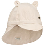 LIEWOOD Panda / Sandy Gorm Linen Sun Hat With Ears