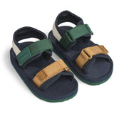 LIEWOOD Classic Navy Multi Mix Monty Sandals