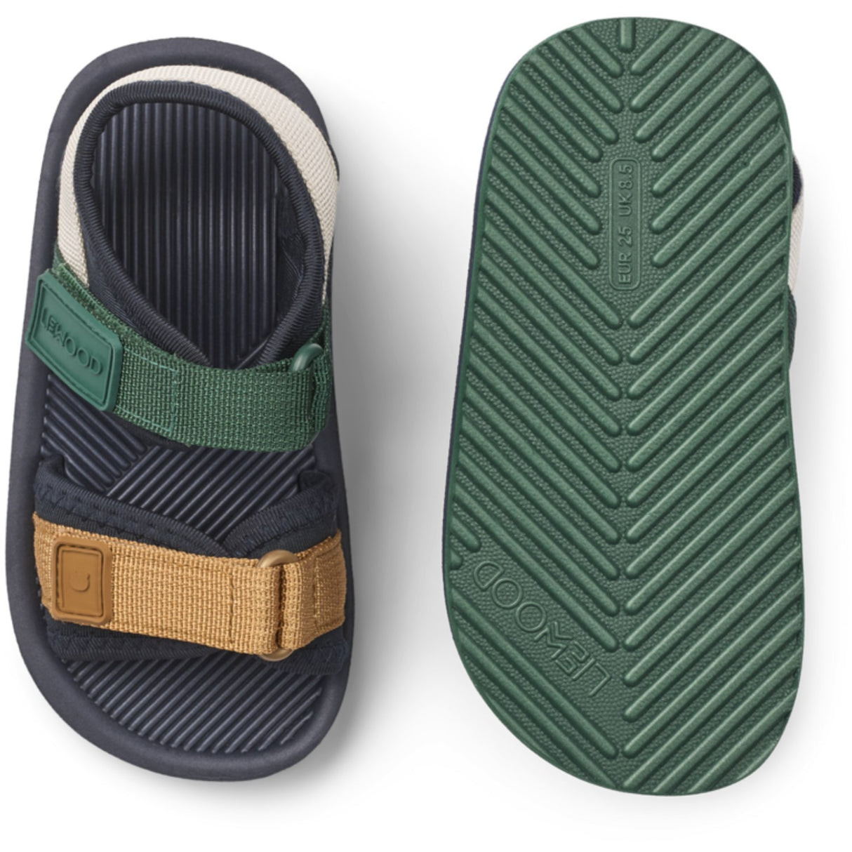 LIEWOOD Classic Navy Multi Mix Monty Sandals