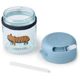 LIEWOOD Fun / Beach Blue Pavia Tritan Straw Cup 280Ml