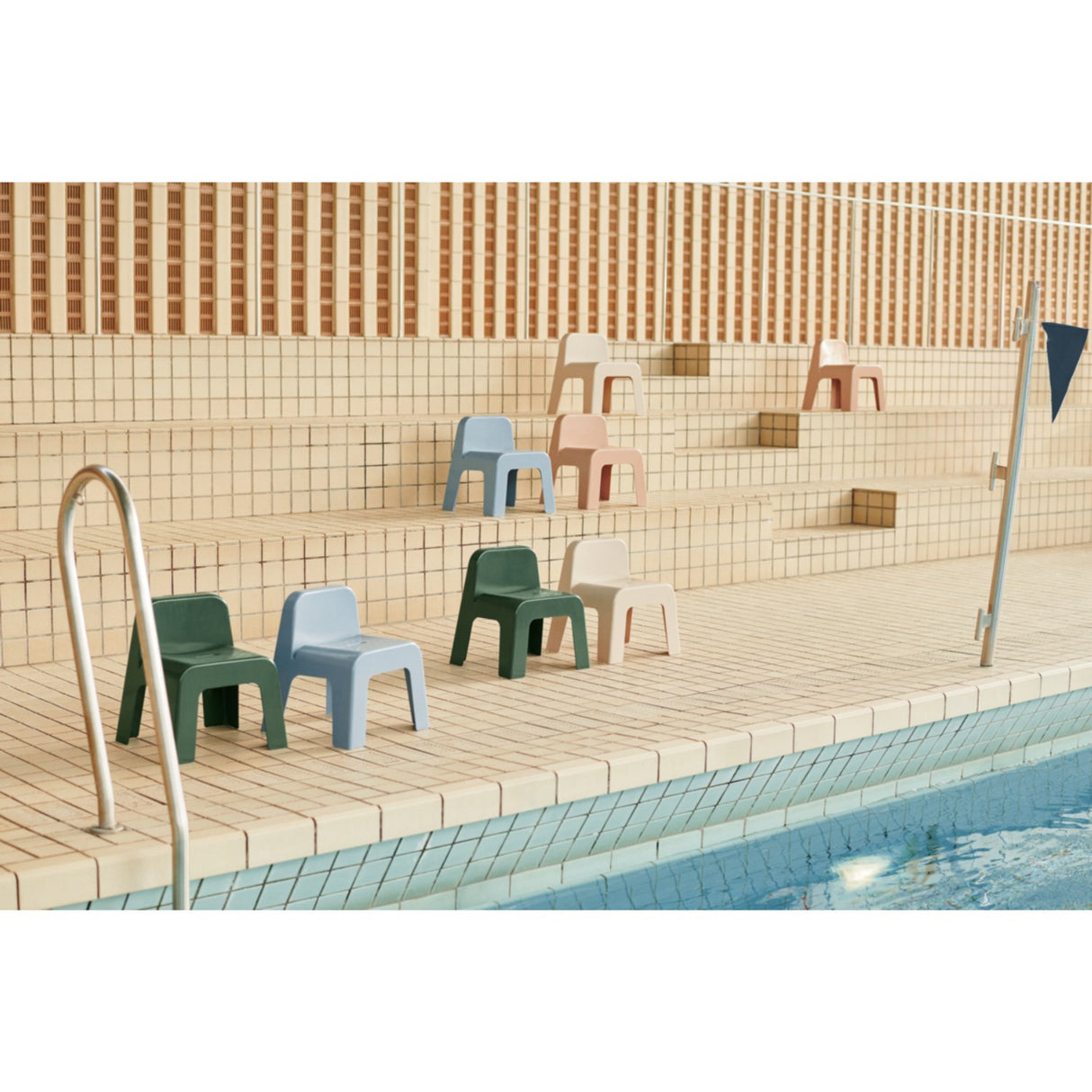 LIEWOOD Beach Blue Chase Chair