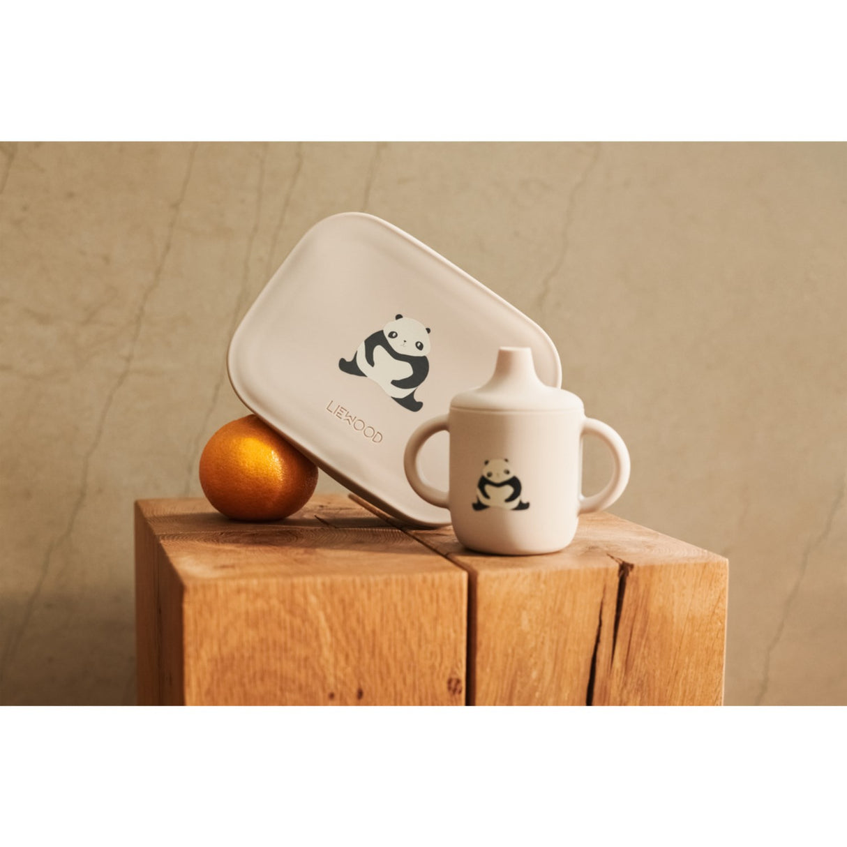 LIEWOOD Panda / Sandy Neil Sippy Cup