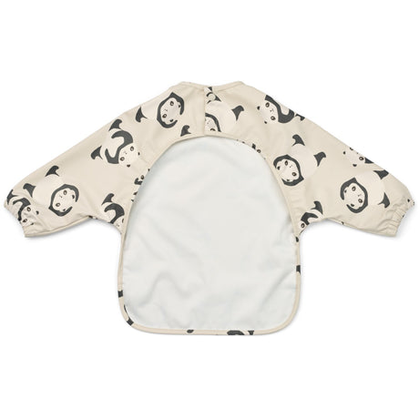 LIEWOOD Panda / Sandy Merle Printed Cape Bib