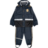 Mikk-Line Blue Nights Police Suspenders Rain Set