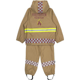 Mikk-Line Kelp Firefighter Suspenders Rain Set