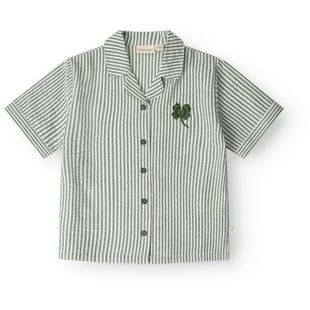 That's Mine Green Stripe Ino Shirt