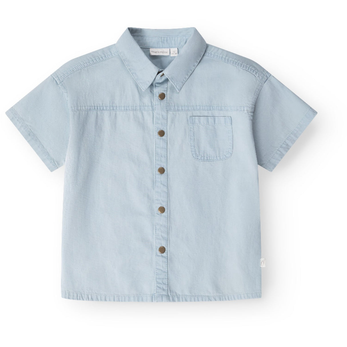 That's Mine Blue Mist Silas Shirt