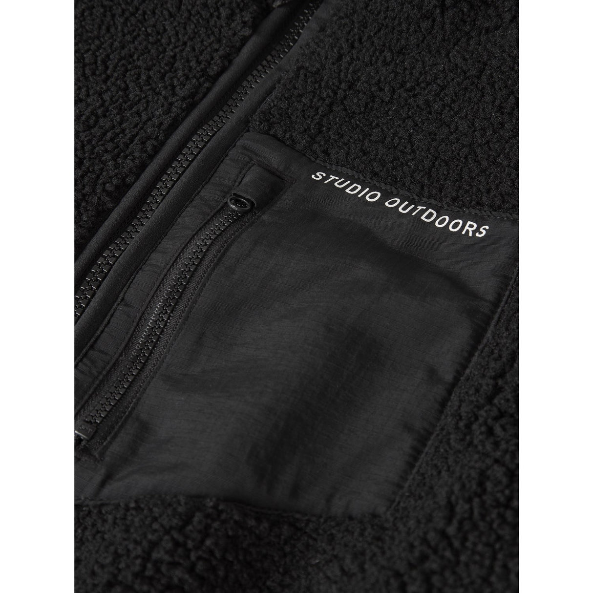 Name It Black Nknmattia Sherpa Jacket Pb1